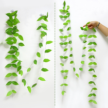Kindergarten classroom pastoral forest department layout Early Education Center indoor fresh simulation leaf hanging decoration childrens room hanging decoration