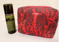 Red large capacity cosmetic bag wash storage bag new gift bag