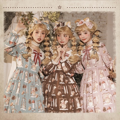 taobao agent [Jumping Collection] 2021.2.11 Little Pine Story Jump Page Cuteq Original Lolita