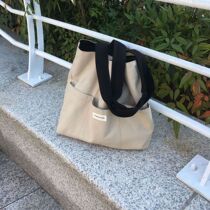 Korean bag female ins wild student class minority commuter bag Oxford cloth shoulder bag large capacity
