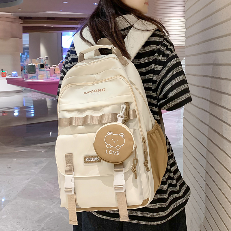 Schoolbags for girls, cute for elementary school students, middle school students, high school students, backpacks for high school students, 2023 new girls, high aesthetic backpacks