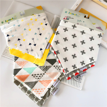 2 Dress Baby Pure Cotton Saliva towels Baby thickened Triangle Towel Fashion Cartoon Children Around the mouth autumn and winter