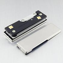 Glass door clip upper and lower door clip frameless floor spring door accessories lower door clip clip word clip upper and lower clip door clip