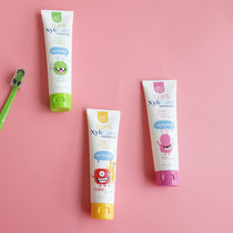 American Xylicare Riley can small monster children toothpaste baby baby with fluorine-free toothpaste