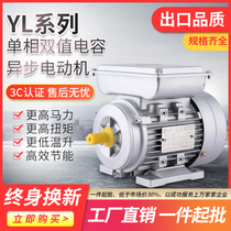Top speed aluminum shell single phase motor 220V 0 75KW horizontal vertical motor ML YL AC asynchronous motor