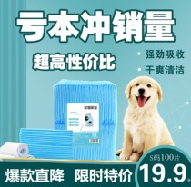 Dog Urine Pad Diaper Tablet 100 Thickened Deodorant Water Pet Hygiene Dimper Nursing Pad