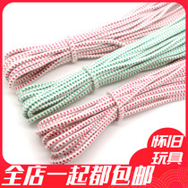 7080 post-nostalgic classic childhood childhood traditional recess game Jumping rubber band Elastic band jumping rope Childrens toys