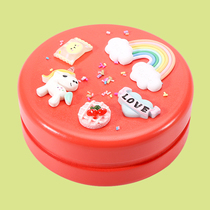 Childrens baby tooth memorial box Girl baby fetal hair preservation collection box Boy pack replacement tooth storage box