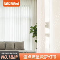 Expensive dream curtain blinds vertical electric smart balcony bedroom blinds new living room curtains