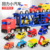 Baby toy car 3 toddlers 4 puzzle early education baby 0-1 to two and a half years 6 months boys and girls