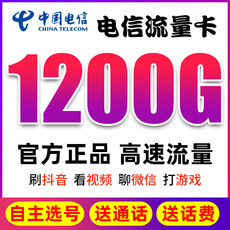 电信流量卡纯流量上网卡流量无线限卡手机电话卡5g大王卡全国通用
      流量卡