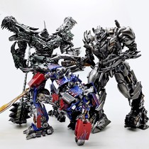 Black Mamba LS05 deformation toy diamond alloy enlarged version SS contempt for dinosaur steel cable model robot spot