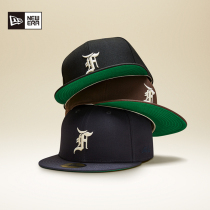 New era x FEAR OF GOD JOINT FULL SEAL Hardtop Flat Eave Beach Baseball Cap male and female FOG