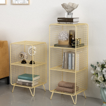 Floating window shelf floor bookcase iron bedside small cabinet simple living room bedroom study multi-storey bookshelf shelf