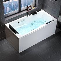 Home bathtub deepens small apartment acrylic adult Smart Bubble SPA thermostatic heating surf whirlpool tub