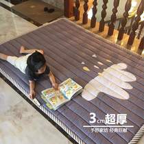 Childrens crawling mat can be washed and thickened baby non-slip non-toxic and tasteless floor mat game blanket foldable living room baby