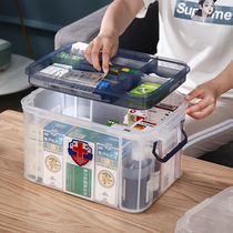 Medical box student dormitory home high value cute family small medicine box storage large capacity portable first aid box