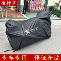 Customized Peugeot Django150 SF3 City Star Streetzone100 Motorcycle Car Cover