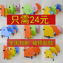 Kindergarten toilet partition toilet children color cartoon urine squat toilet baffle toilet baffle moisture-proof waterproof