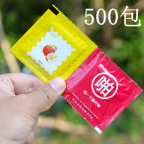 500 packs of food and beverage takeaway restaurant hand mouth wet wipes portable single small package can be customized wet tissue paper