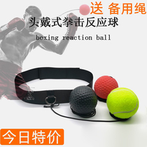 Boxing speed ball head-mounted reaction training ball pu Foam indoor household fitness products reflection magic ball