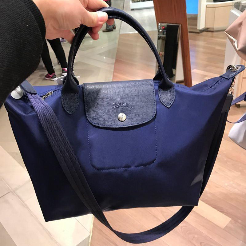 longchamp正品珑骧neo中号1515小号1512龙骧加厚斜跨手提饺子包