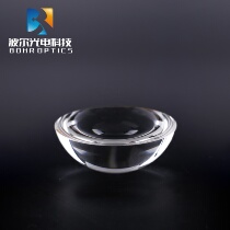 Hemispherical lens Quartz diameter 2mm~10mm Glass hemispherical focusing mirror Glass ball Laser glass semicircular ball