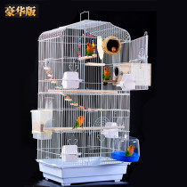 Parrot luxury villa tiger skin peony Parrot bird cage