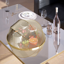 bencross meal cover cover dish cover fly-proof folding table cover Food leftovers dust cover Rice cover Household