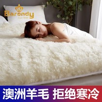 High-grade Australian wool blanket mattress padded thick winter warm mattress lamb cashmere bedding bedding