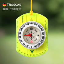 Outdoor Orienteering North Needle High Precision Multifunctional Mini Portable Compass for Children and Primary School Students