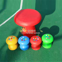 Kindergarten childrens set mushroom table and chair childrens baby stool dining table painting table game table learning table