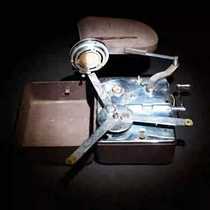 Western old nostalgic vintage Mini Pocket box phonograph MIKKY PHONE 78 turn vinyl record player