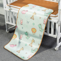 Childrens kindergarten baby mat Nap ice silk breathable cool pad Baby bed Summer special newborn mat