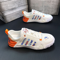2021 new mens shoes comfortable daddy shoes men ins trend breathable net shoes men white shoes casual board shoes