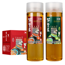 Unified Tea King Japanese sugar-free green Tea Desktop Oolong tea drink 420ml*12 bottles full carton 