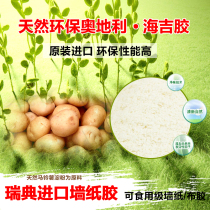 Sweden imported wallpaper adhesive Austria Haiji adhesive wallpaper accessories wall fabric adhesive powder environmental protection base film