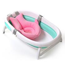Newborn Baby Bath Floating Mat Baby Suspended Mat Can Sit Down Cartoon Bath Mat Bath Bed Non-slip Bath Net Pocket
