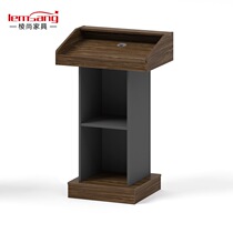 Classroom desk speech table training platform small welcome desk information desk teacher podium table
