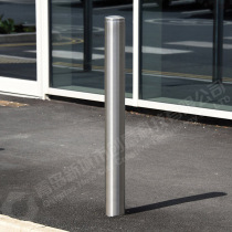 Stainless steel road pile Warning column Anti-collision column Car barrier column Parking lot School square roadblock customization