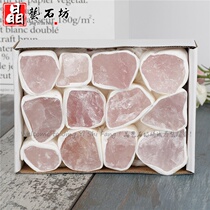 Natural crystal mineral bulk particles teaching specimen powder Crystal Mao ore raw stone collection ornaments energy stone box box
