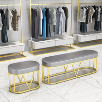 Shoe stool sofa stool cloakroom dressing room dressing room fitting stool stool clothing store rest stool long bench shoe shop test shoe stool