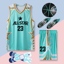 All-star jersey Basketball mens trendy basketball sports suit Summer womens basketball team uniform custom vest ball suit mens set