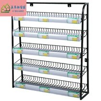 Supermarket chewing gum counter cashier small shelf convenience store cashier front snack display stand can be hung and can be landed