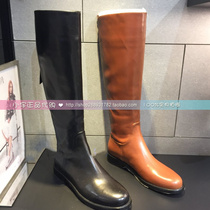Autumn 2019 new esgatuna leather face thin high leather boots chivalrous boots women's boots q9301d