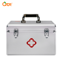 CROR Colo home safety medicine box aluminum alloy medicine storage box Enterprise Custom Medical First Aid Kit