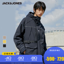 JackJones Jack Jones autumn and winter new mens trend tooling contrast jacket cotton jacket 220409035