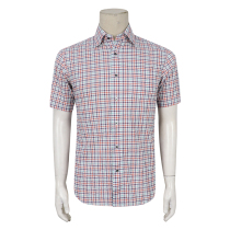 Special 199-INTER summer men short sleeve shirt Gprint folds design cotton public price 1490