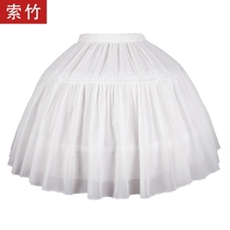 Skirt wedding dress lolita oversized puffy pagoda puff white skirt skirt anti-permeable lining Petticoat