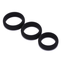 40 45 50mm Male Silicone Penis Cock Ring Sleeve Male Chastit